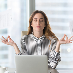 Entspannungsprodukte: Stressabbau und Wellness Foto